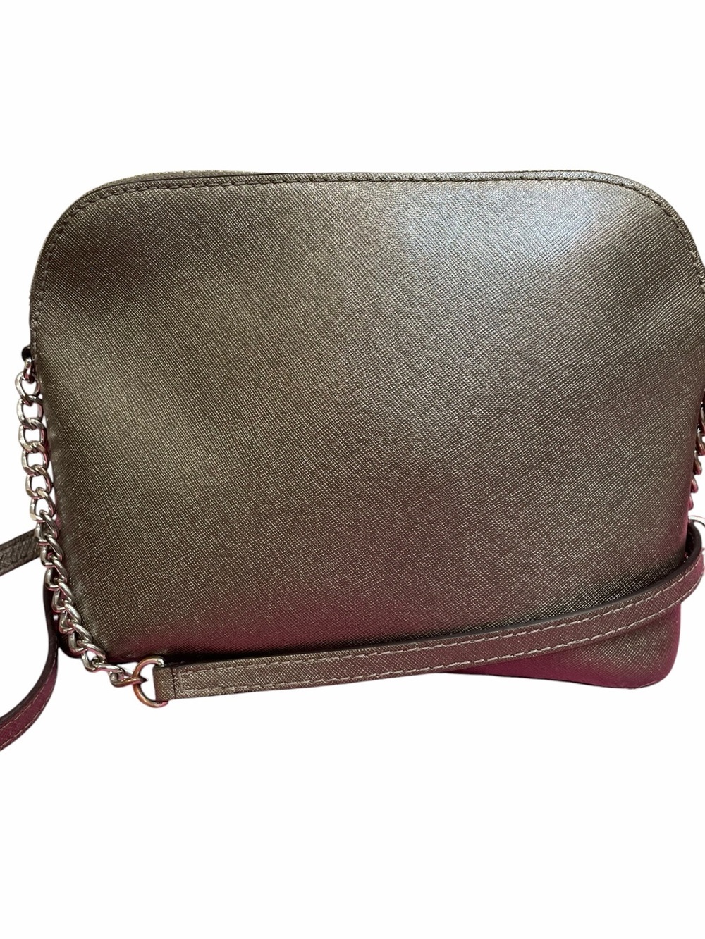 Michael Kors Cindy Metallic Saffiano Leather Crossbody - Picture 2 of 9